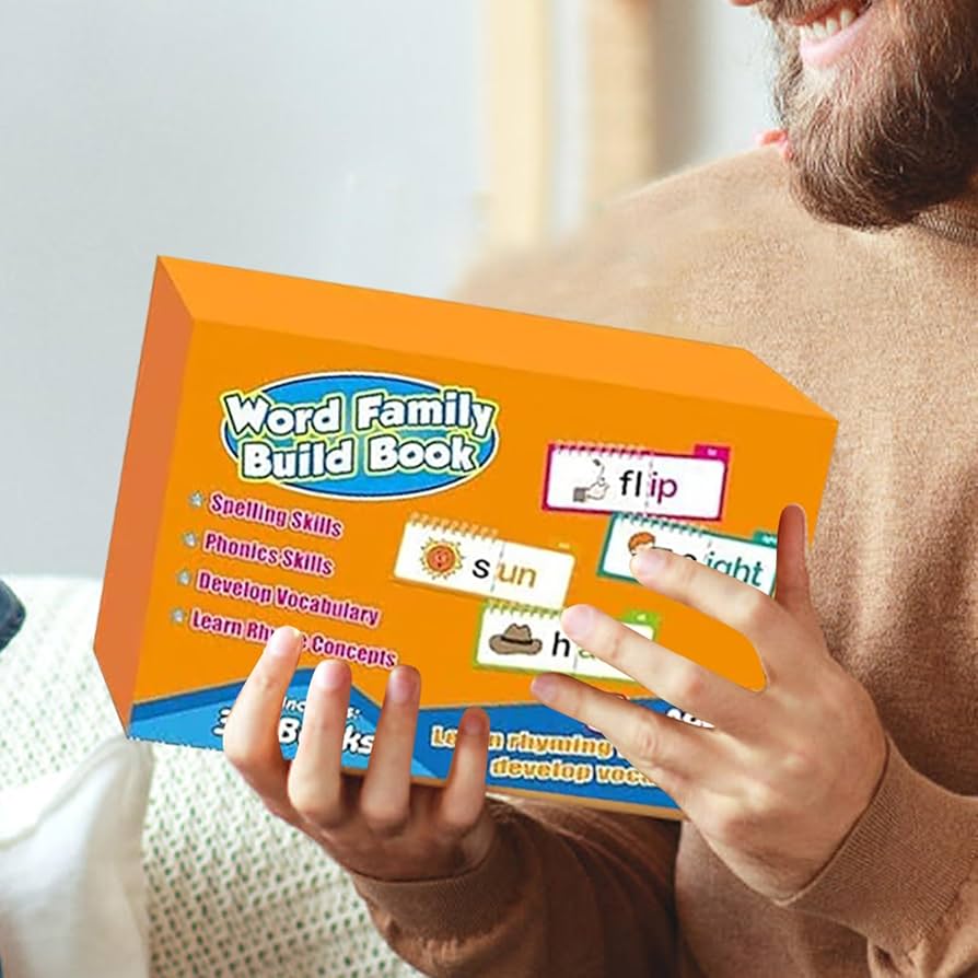 Complete Word Family Learning Set – 30 Interactive Books & Flashcards