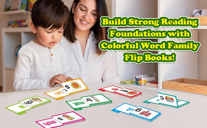 Complete Word Family Learning Set – 30 Interactive Books & Flashcards