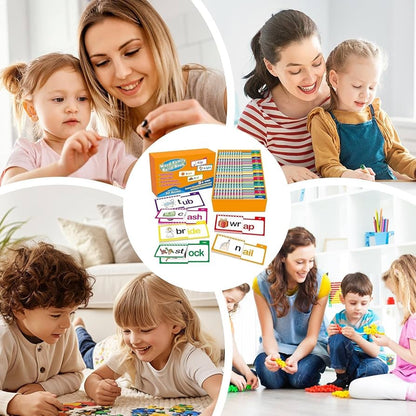 Complete Word Family Learning Set – 30 Interactive Books & Flashcards
