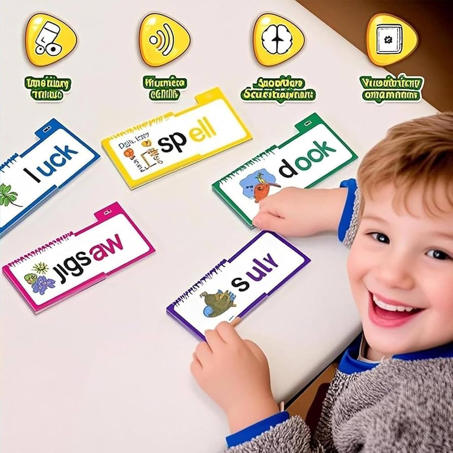 Complete Word Family Learning Set – 30 Interactive Books & Flashcards