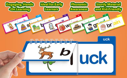 Complete Word Family Learning Set – 30 Interactive Books & Flashcards