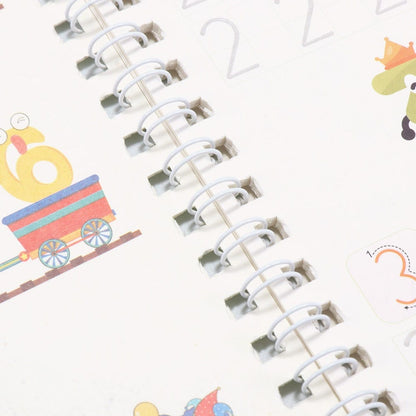 WriteMate Magic Practice Kit – 4 Copybooks + Pen, Grip & 10 Refills